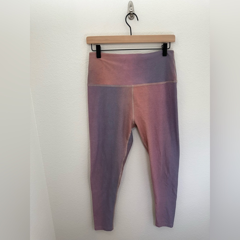 Beyond Yoga Softmark Caught In The Midi High Waist Leggings Chai Jewel XL - Picture 4 of 12